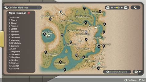 Pokémon Legends Arceus: Alpha Pokémon Locations .